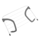 Adjustable Folding Clothes Dryer Racks Hanger Shelf Balcony Storage Holder