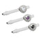 3pcs Men Business Shirt Tie Clip Set Wedding Party Grooms Ties Jewelry Gift A#S