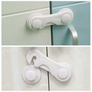 5pcs Adhesive Child Baby Kids Cute Safety Lock For Door Drawer Cupboard Cabinet