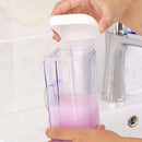 500ml Bathroom Wall Mounted Soap Dispenser Transparent Shower Shampoo Liqui Z8O9