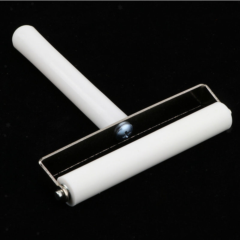 Computer PE Film Glue Pasting Screen Applicator Rubber Roller Wheel 10cm
