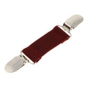 2pc Women Cardigan Sweater Blouse Shawl Clip Shirt Collar Duck Clip Clasps