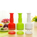 Creative Kitchen Tool Slicer Peeler Dicer Pressing Onion Garlic Vegetable  WTL