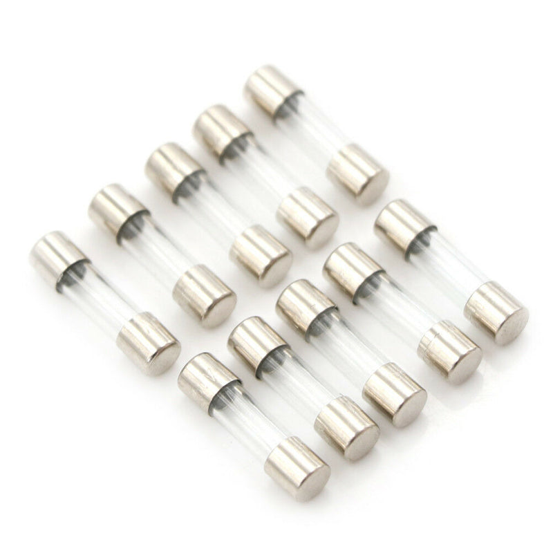 10PCS Glass Tube Fuse 5 x 20mm F315mA 315mA F0.315A 250V Fast Blow B Gn