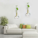 Hanging Clear Home Glass Wall Mounted Hanging Vase Bottle Plant Flower Ball P1P8
