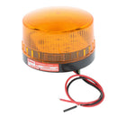Amber Industrial Warning Strobe Beacon Light Alarm Lamp DC12V, Water-Proof
