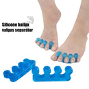 1pair Toe Separator Foot Soft Silicone After Sports Straightener Spacer Pedicure