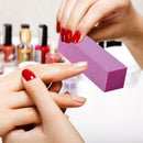 10pcs Sponge Nail Buffer Block Manicure Polish Buffing Sanding File Random Color