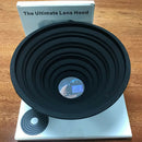 2x Reversible Anti-glass Camera Lens Cover Anti Reflective Silicone Photos Hood