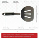 Good Grips Silicone Flexible Pancake Turner/Spatula,Black S5K7