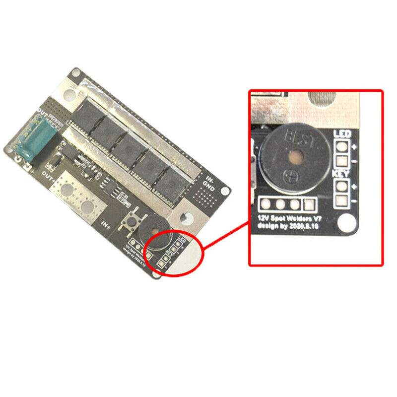 Full Set of Accessories Spot Welder DIY Parts Welding Pens PCB Circuit BS Hn