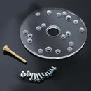 Universal 6.5" Clear Router Table Base Plate for Porter-Cable, Ryobi, Bosch