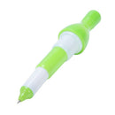 Mini Green Retractable ballpoint pen Blue Refill Writing Cute Tiny