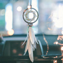 Feather Car Interior Decor Dream Catcher Beautiful Car Pendant Hanging Orna