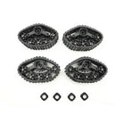 4Pcs Upgrade Track Wheels Spare Parts for 1/16 WPL B14 B24 C14 C24 Truck RC R1P5