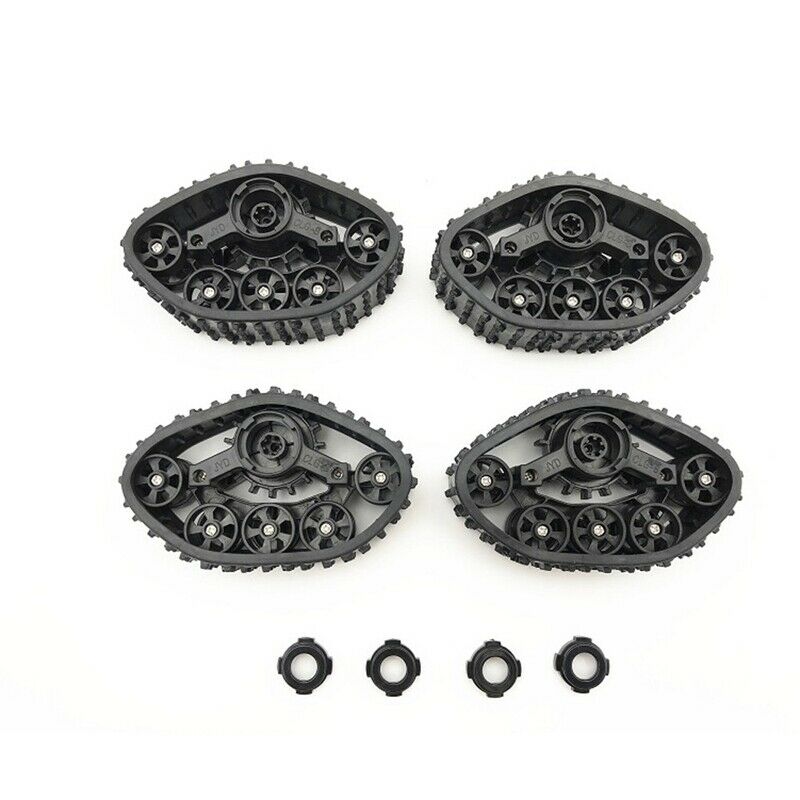 4Pcs Upgrade Track Wheels Spare Parts for 1/16 WPL B14 B24 C14 C24 Truck RC R1P5