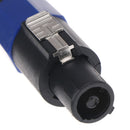 2pc Speakon Male Plug Speaker 4 Pole Conductor Audio Cable Connector  3c