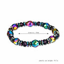 Magnetic Bracelet Beads Hematite Stone Therapy Health Care Magnet Hematite Beads