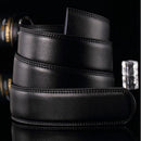 Fashion Luxury Men PU Leather Belt Wristband Strap Without Automatic Buckle Kit