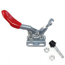 4 PCS 60 Lbs Antislip Covered Hand Tool Toggle Clamp Horizontal Clamp 201A E6Q5