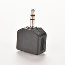 3.5mm Stereo Y Splitter Audio Adapter- 1/8" Male Plug to 2 Dual Female Jack ME