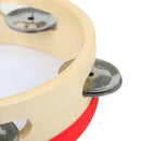 Musical Tambourine Percussion Drum Compact Music Instrument for Kids Adults