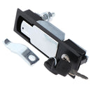 Stainless Steel Compression Latch Replacement with Keys Flush Lever Lock