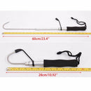 60cm Telescopic Retractable Fish Gaff Stainless Ice Sea Fishing Spear Tackle New