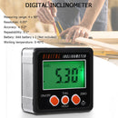 Magnetic Digital Protractor Angle Finder Bevel Level Box Inclinometer Meter Intr