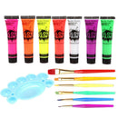 Dark Glowing Body Paint Body&Face Illuminated Backlit Neon Color Fluorescen R1P2