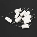 5W 10 Ohm 5% Wirewound Cement Power Resistors x 10 Pcs L9O9