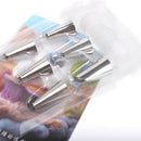 8pcs/set Stainless Steel Nozzles Set DIY Cakes Decorating Tips Set MouthB Ew