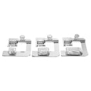 3Pcs Domestic Sewing Machine Foot Presser Rolled Hem Feet For Brother Singer Set