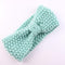 7pcs Baby Kid Winter Warm Headband Turban Wool Knitted Earmuffs Hairband