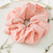 11Pcs Colorful Sheer Chiffon Flowrs Hair Scrunchies Large Intestine Rings Cloth