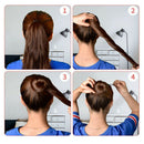 80Pcs Hair Grips U-shaped Waved Bobby Pin Bun Hairpins Clip Updo 6CM Black
