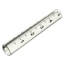 5'' Pro Capacity Glass Rain Gauge Replacement Tube Outdoor Garden Yard Home 1pc;