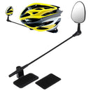 2x Bike Rear View Helmet Mirror Safety Bicycle Cycle Rearview Mirror