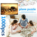 1000pcs DIY Jigsaw Paper Puzzle Carriage Cart Picture Toys Room Decoration
