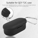 Soft Flexible Silicone Earphone Case Anti-shock Protective Cover for QCY T2C