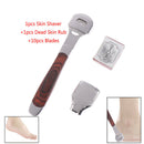 Foot Corn Removal Cutter Scraper +10 Blades Cuticle Dead Skin Pedicure Tool  ME
