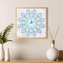 DIY Geometric Special Shaped Diamond Painting Cross Stitch Clock Home Decor