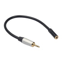 3.5 mm Male to Male Stereo Audio Aux Cable, 1 Feet, 1.5 Meters