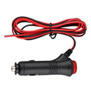 12V 24V Male Car Cigarette Lighter Power Socket Plug Connector On Off Switc
