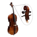 4Pcs Wooden Cello Pliers Black Shaft Handle Musical Instruments Accessory tool