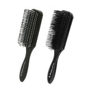 2 Pieces Black Salon Barber Anti-Static Hairdressing Hair Styling Comb Brush