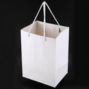 gift Paper Bag With Handle for Birthday Party White 18*14*25CM M1Q7