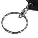 5x Emergency 3 LED Torch Flashlight Key Fob Solar Energy Power Keychain Lam