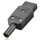 5PCS IEC 320 C13 Female Plug Adapter 3pin Socket Power Cord Rewirable Conne S7D6