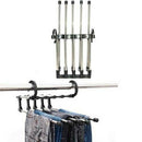 4pcs Pants Rack Shelves 5 in 1 Stainless Steel Multi-functional Wardrobe  KCP